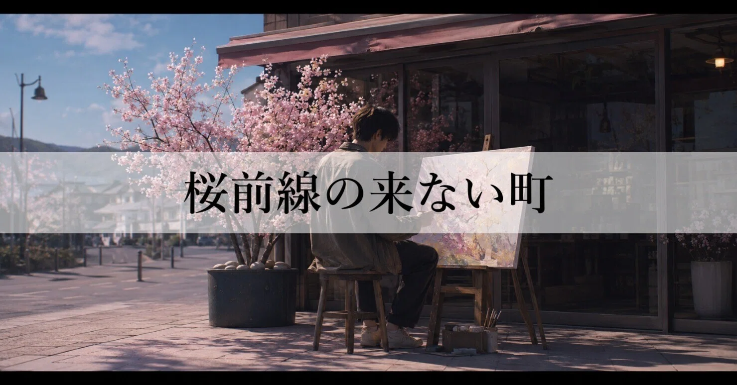 短編｜桜前線の来ない町｜秋月 若菜