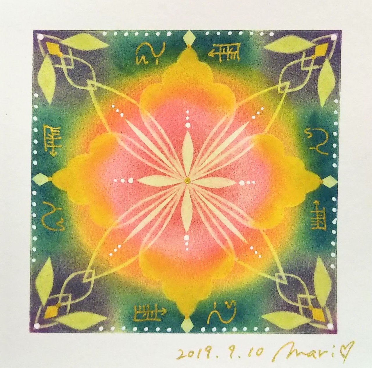 パステルアートのカラーセラピー効果｜成澤まり⭐初心者向けパステル