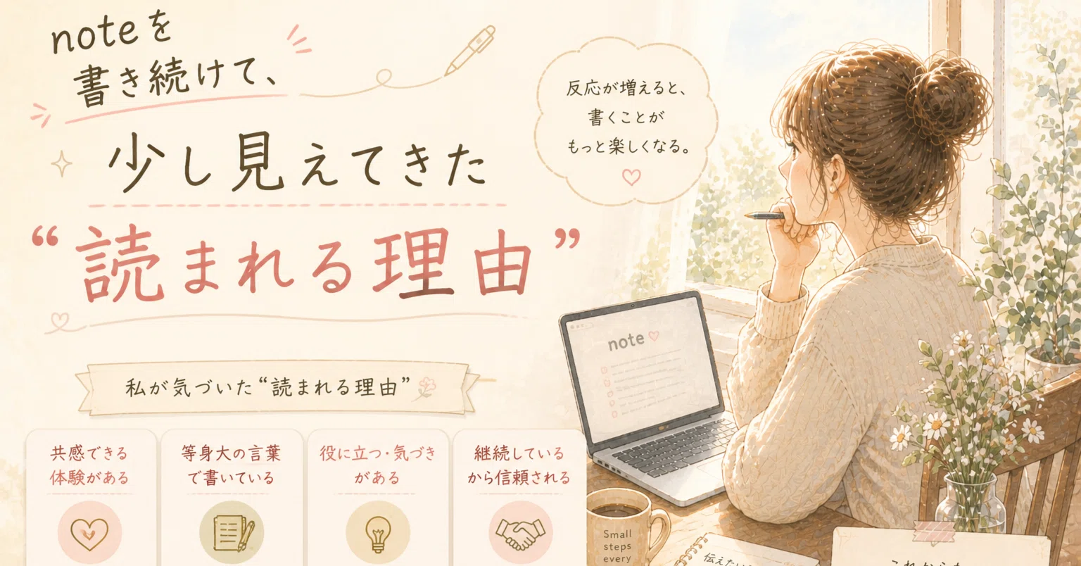 noteを書き続けて見えてきた、“読まれる理由”｜えいるaile