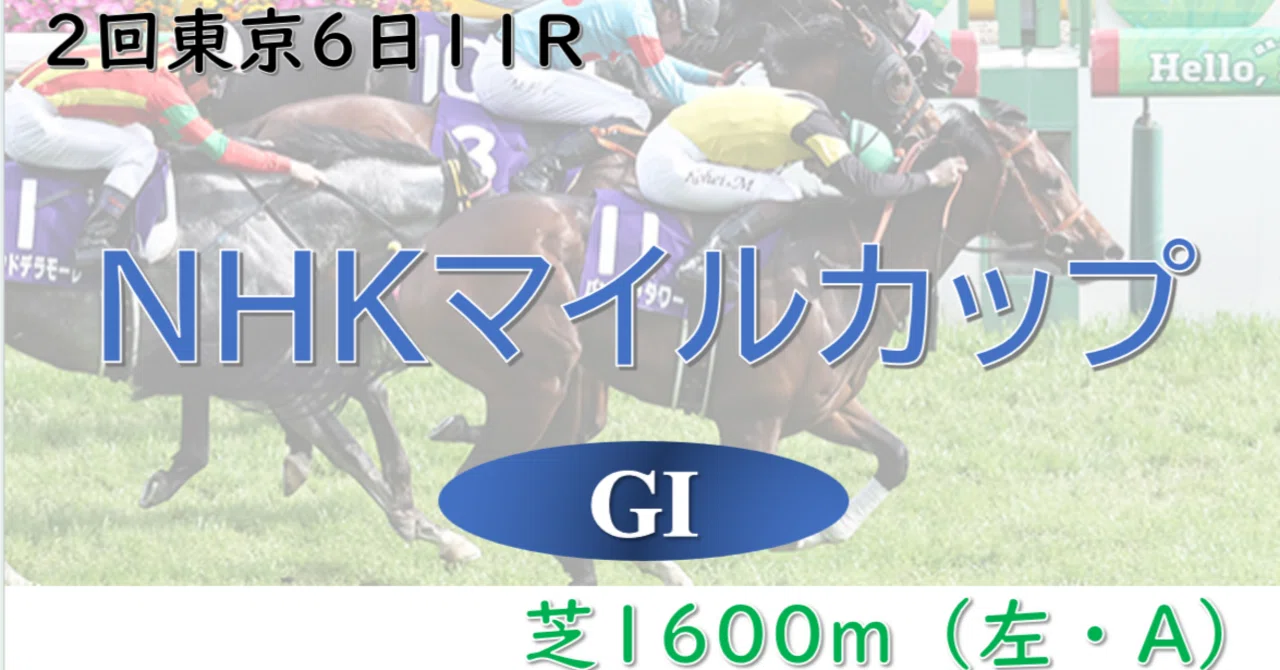 NHKマイルカップ（G1）2026_真露指数｜満福寺まろみ（まろ姉）