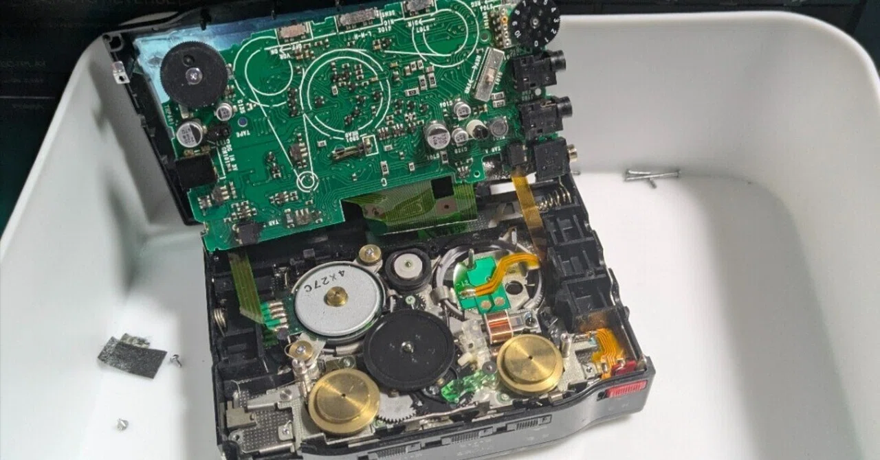修理 Sony TCM-77 ベルト交換他｜mashiroa 真城亜