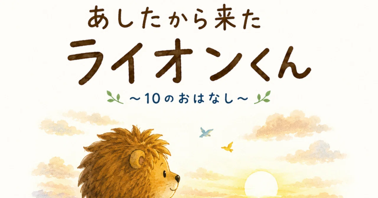 あしたから来たライオンくん』｜yoichi.f