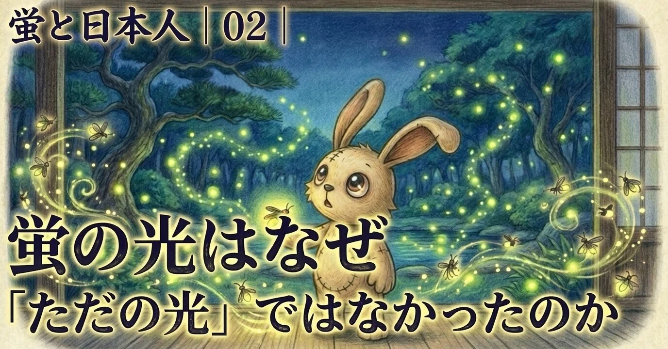 蛍と日本人｜02 蛍の光は、なぜ「ただの光」ではなかったのか｜夜叉丸
