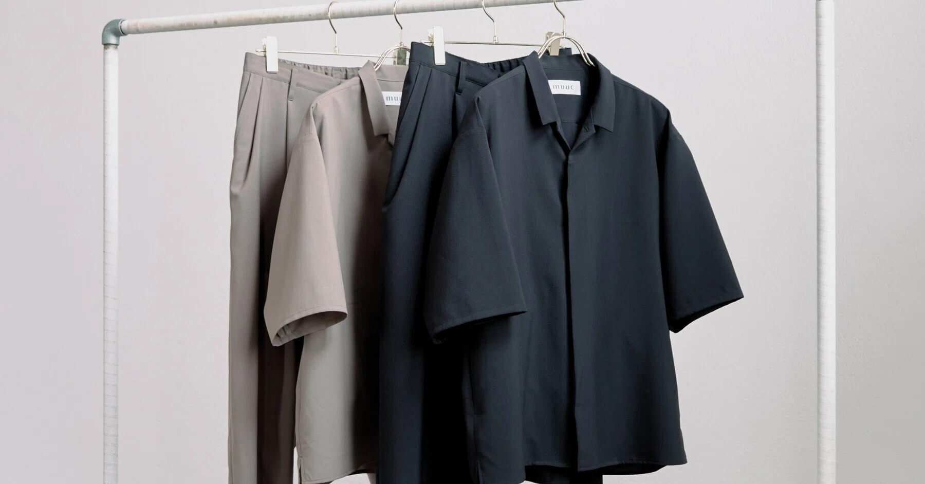 夏服 大人の夏服は難しい。| amber新作セットアップをつくった理由｜村松啓市