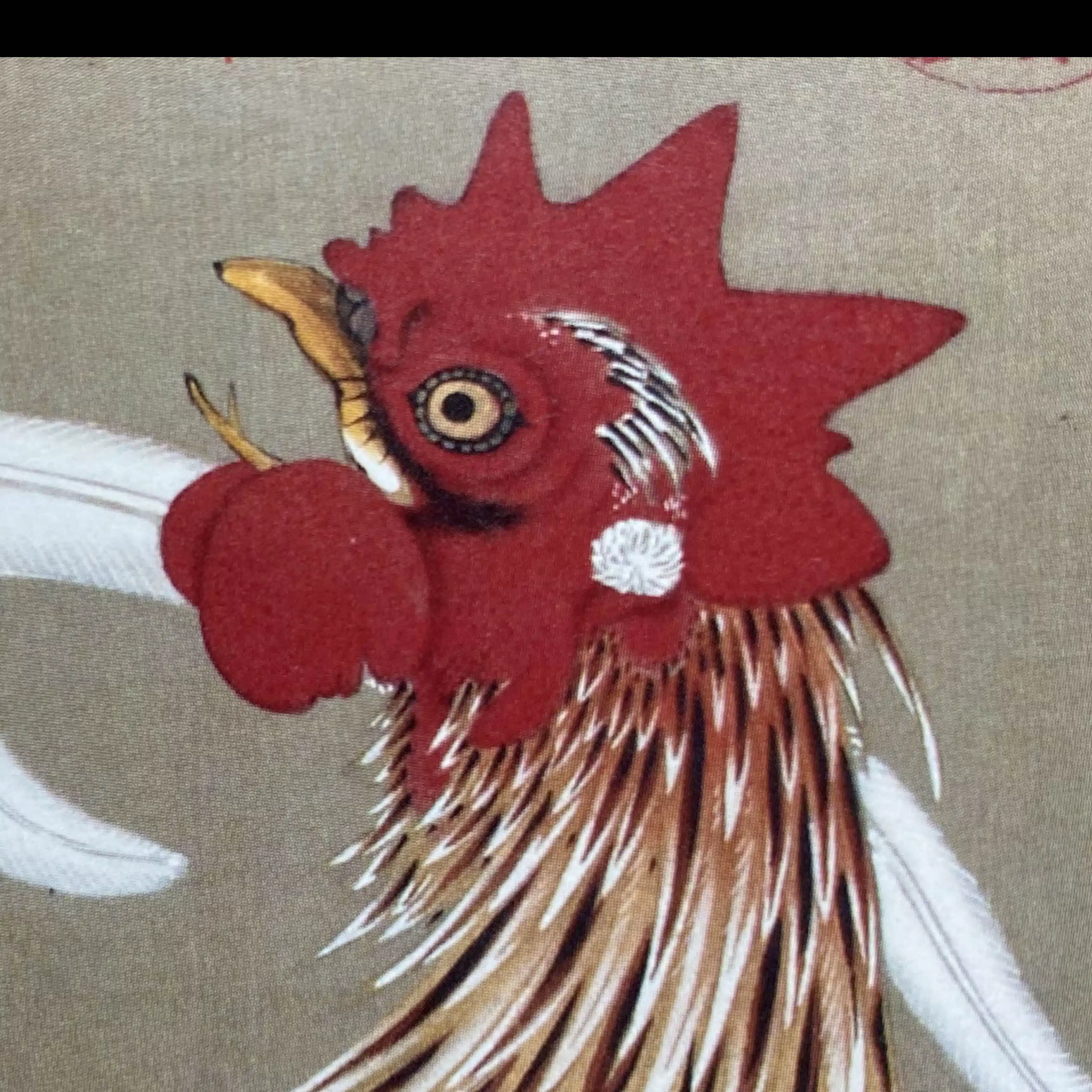 rooster head