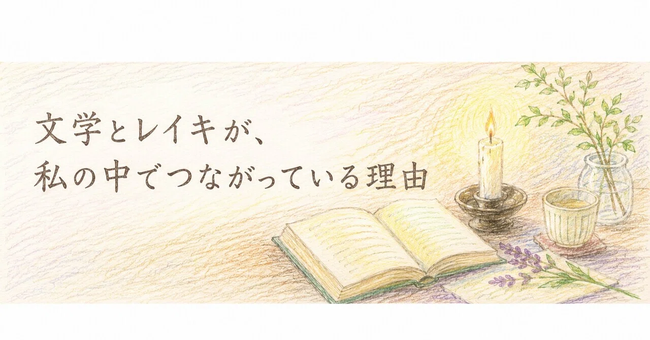 文学とレイキが、私の中でつながっている理由