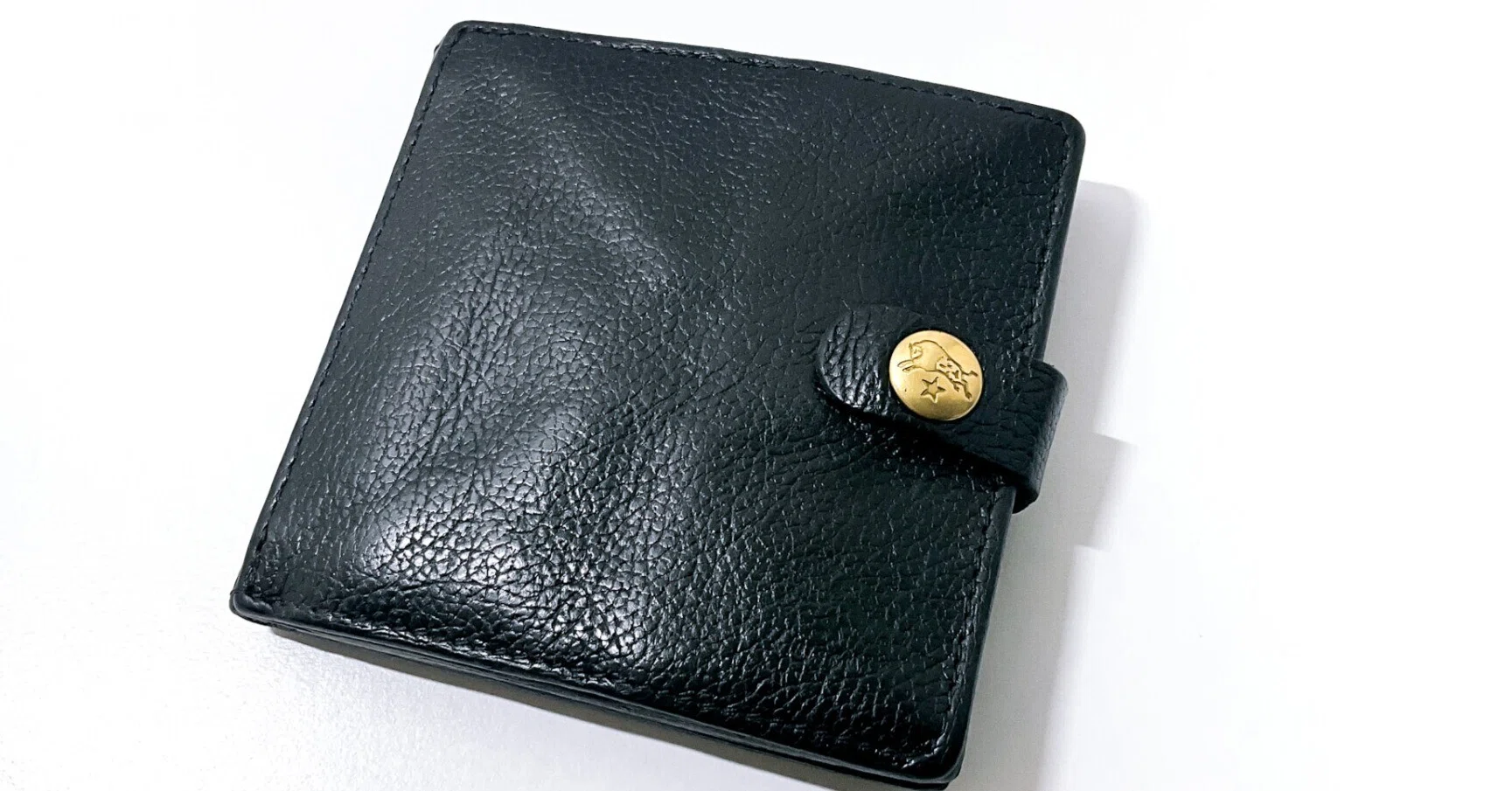 新品】イルビゾンテ コンパクト 二つ折り 財布 ブラック イルビゾンテ