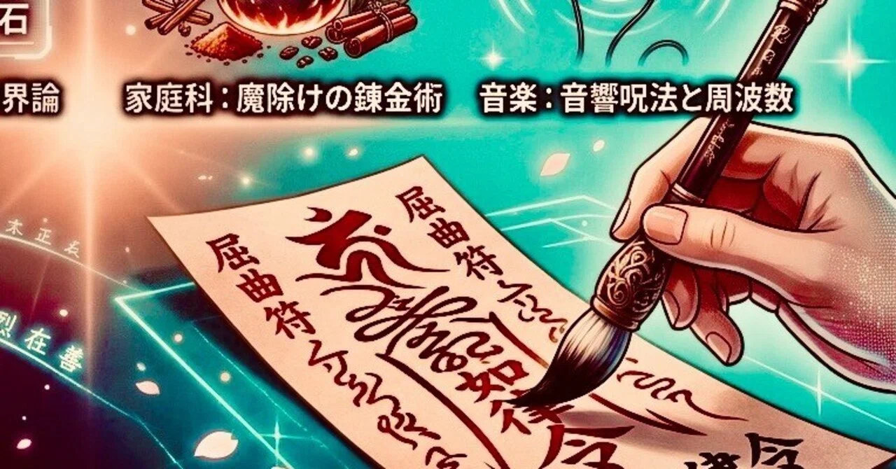 もしも文科省が『呪術』を義務教育にしたら。AIと作った狂気の時間割 