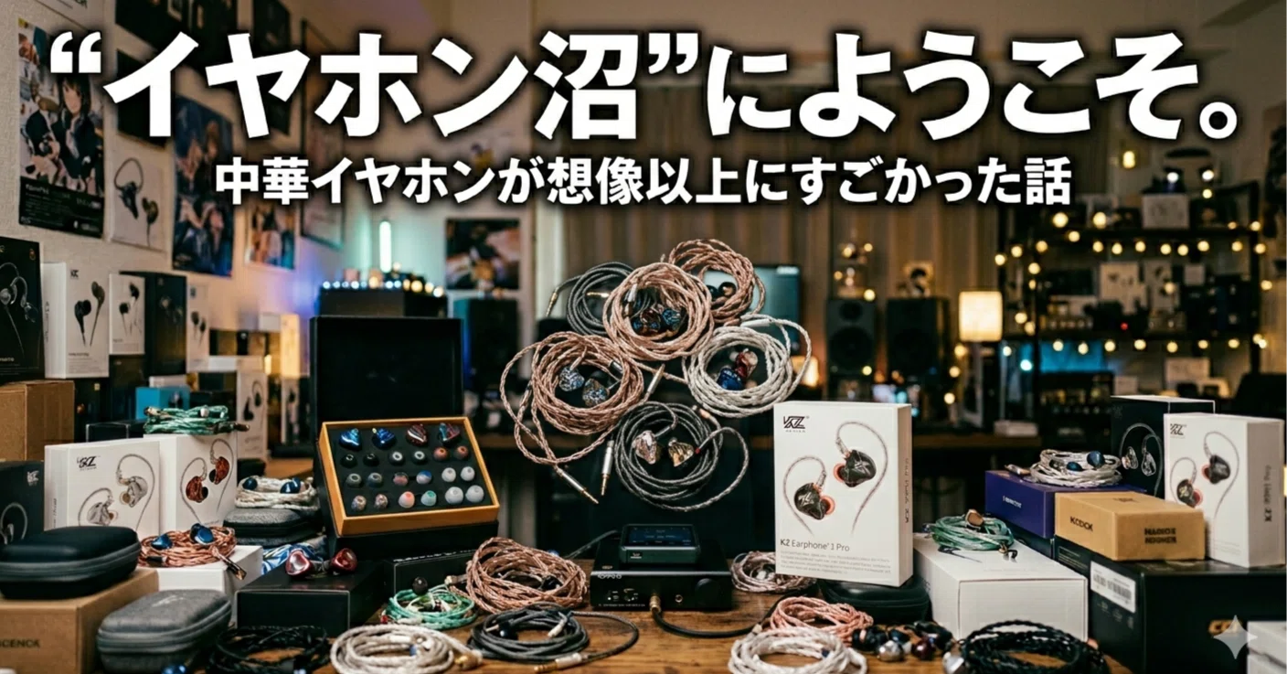 イヤホン沼にようこそ。中華イヤホンが想像以上にすごかった話｜taku