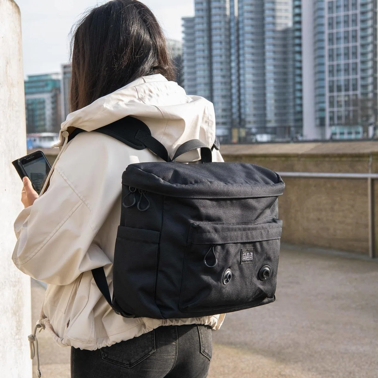ブロンプトンアクセサリーその7 Backpackフロントバッグ｜wharton