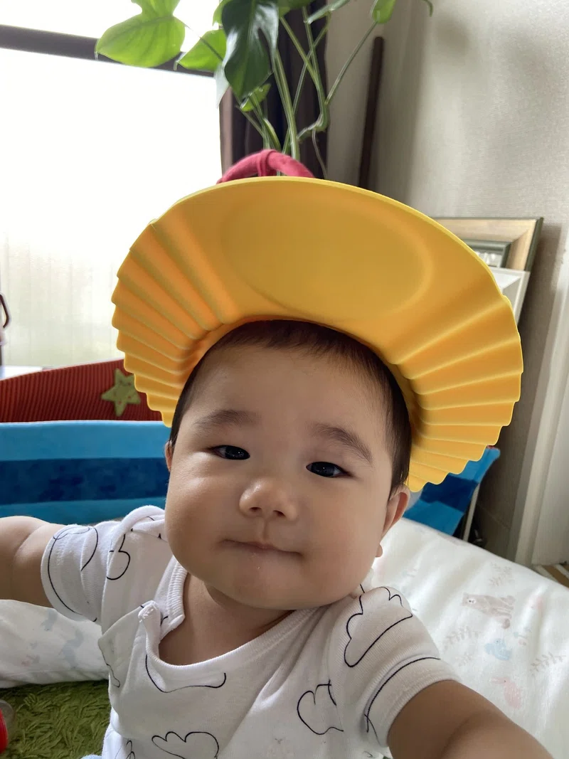 アベノマスクよりも息子に届いたシャンプーハット 中村隊長 Note