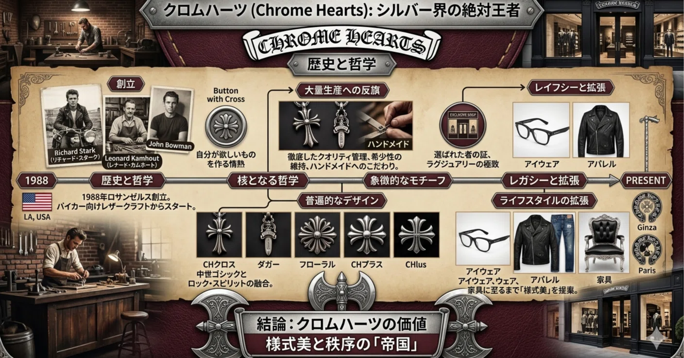 シルバーアクセサリー『クロムハーツ』について｜ZICO
