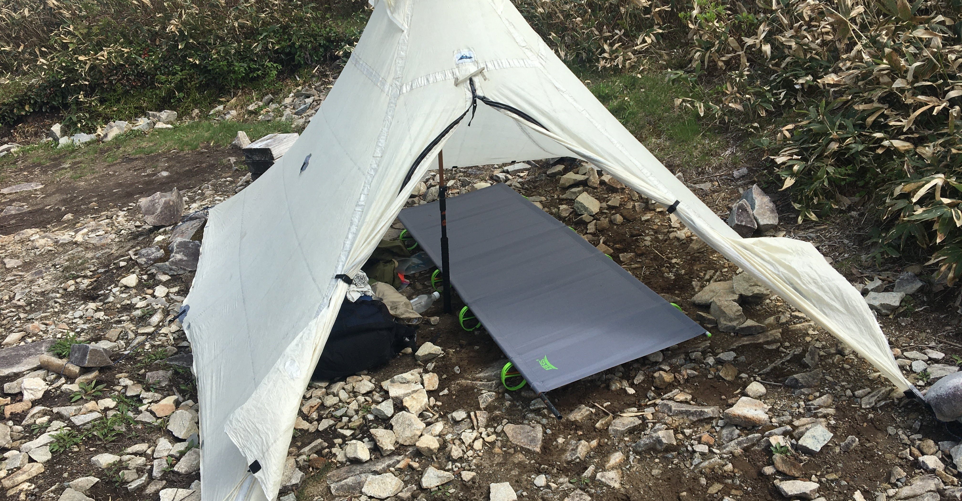装備リスト Ulキャンプ編 コットの軽量化 Ul Ski Hiker Note