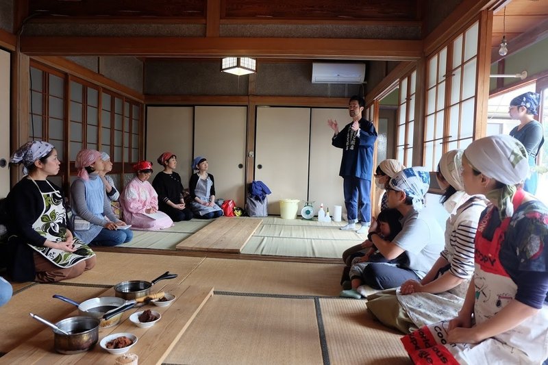 無農薬大豆と糀で作る！わたしの1年分の味噌仕込みツアー～米、麦、合わせ味噌から1種類の4.5kg仕込み～愛知観光旅行20