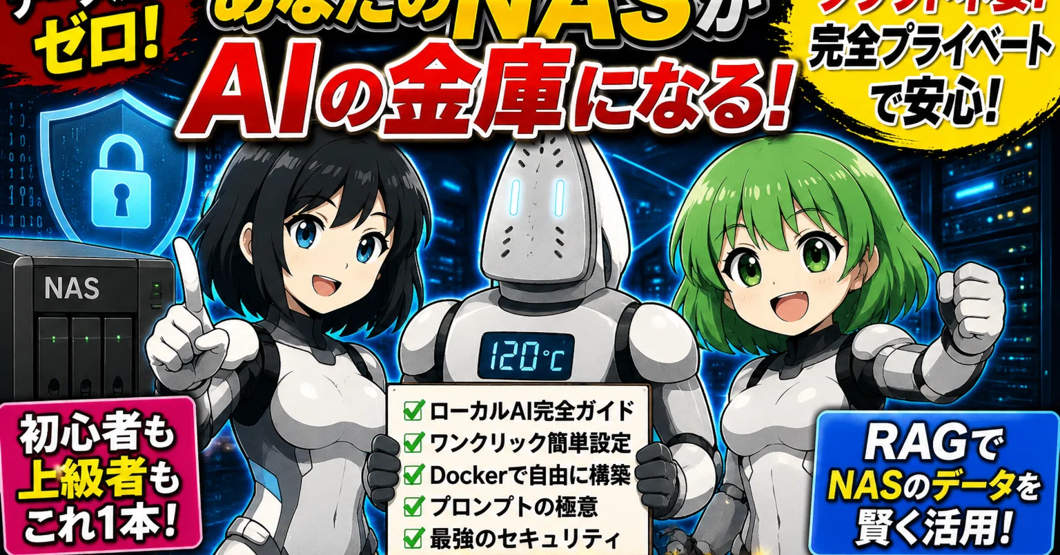 nas (プロフィール一読推奨)ページ NASを「自分専用の知能」に変える：プライベートRAG環境構築の驚くべき