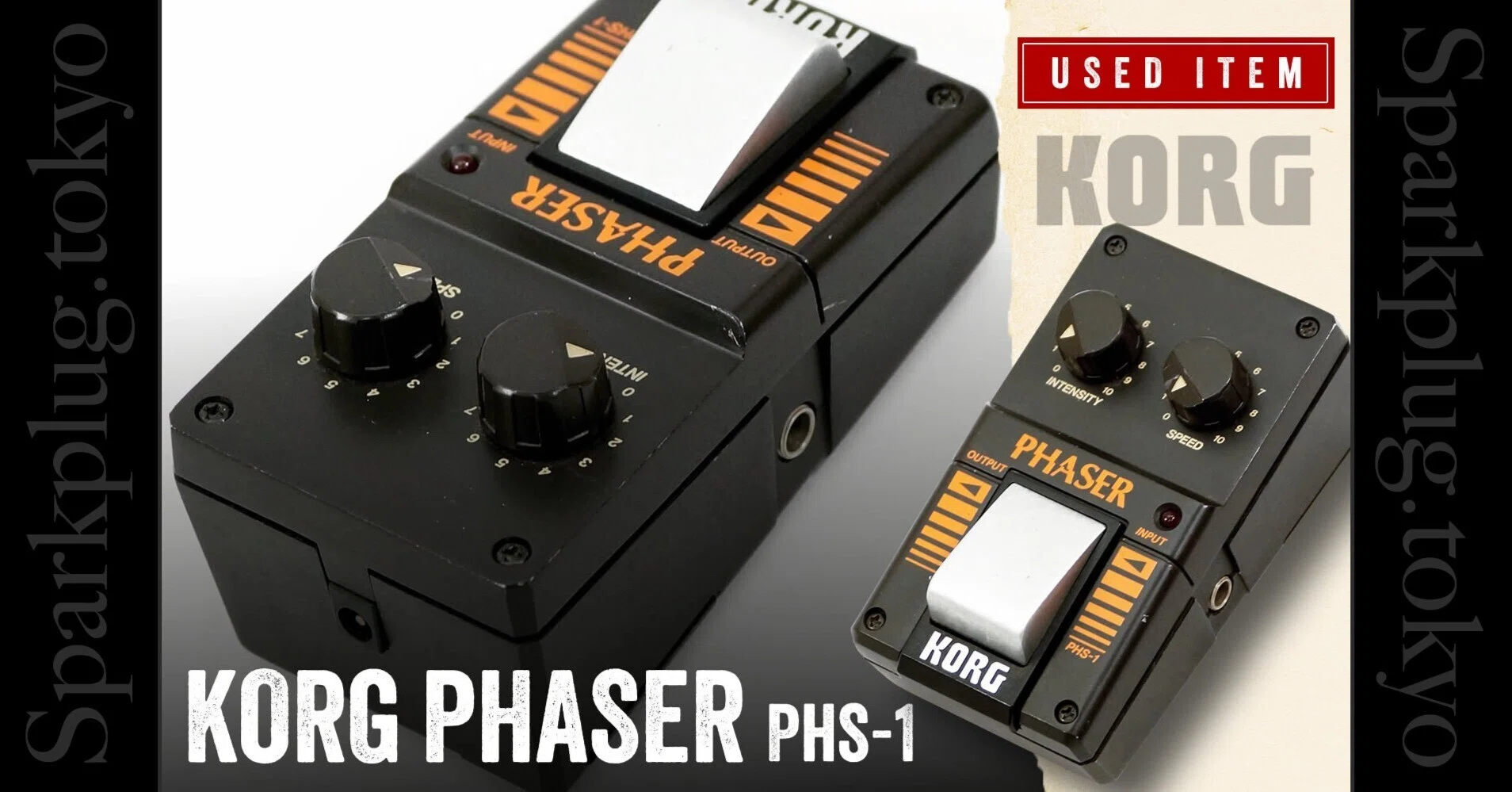 特選中古品！KORGのヴィンテージコンパクトエフェクター「PHS-1 PHASER