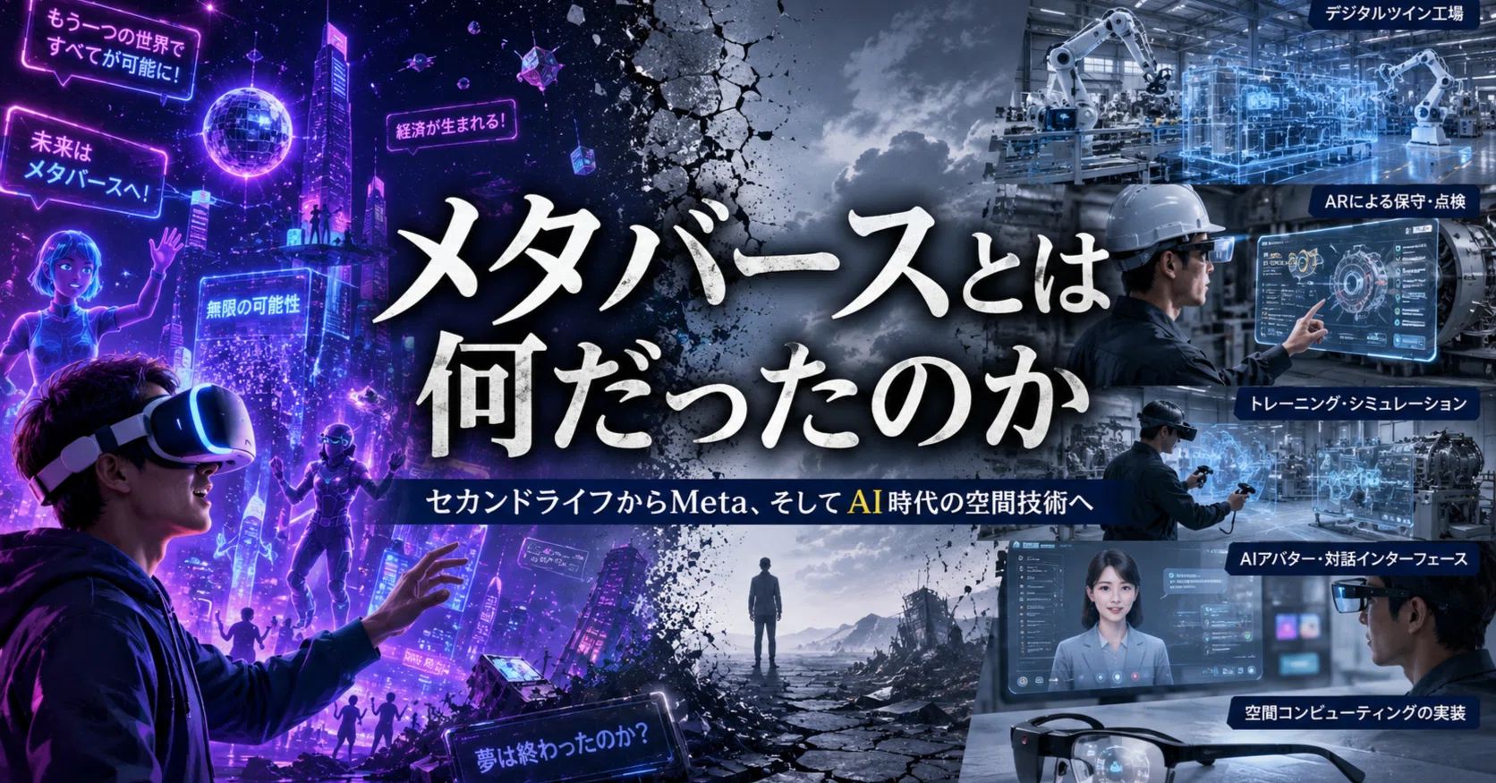 メタバースとは何だったのか ——セカンドライフからMeta、そしてAI時代