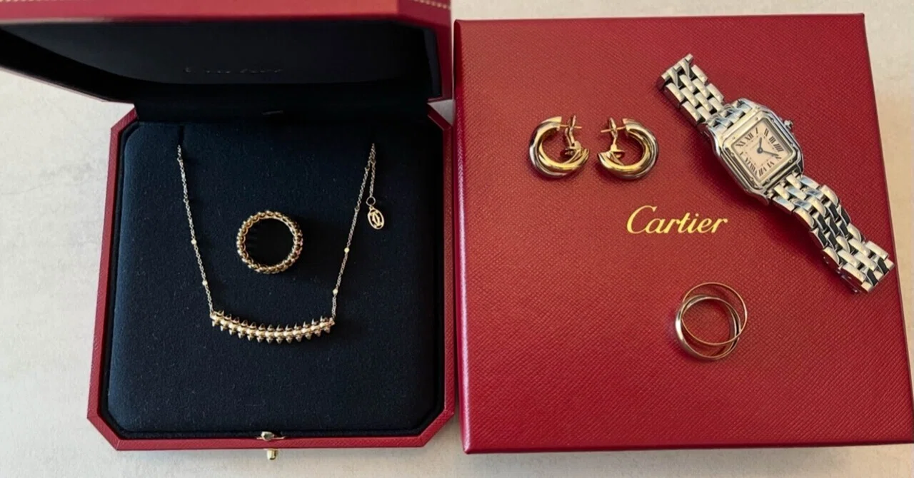 カルティエのジュエリーをクリーニングに出してみた｜anzさん