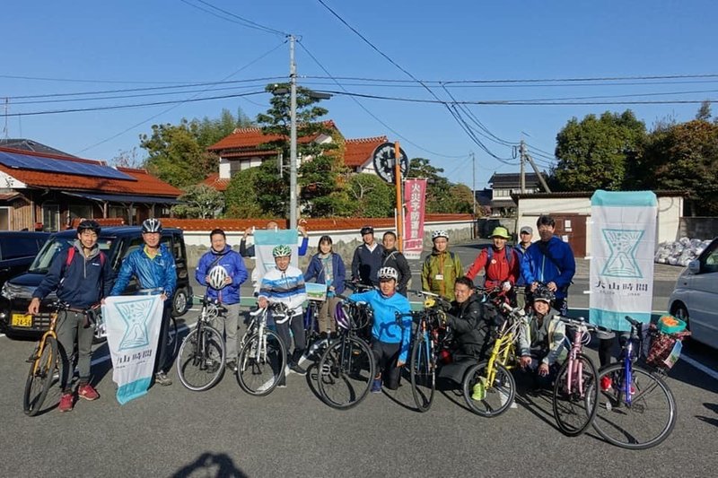 大山時間南部町サイクリング