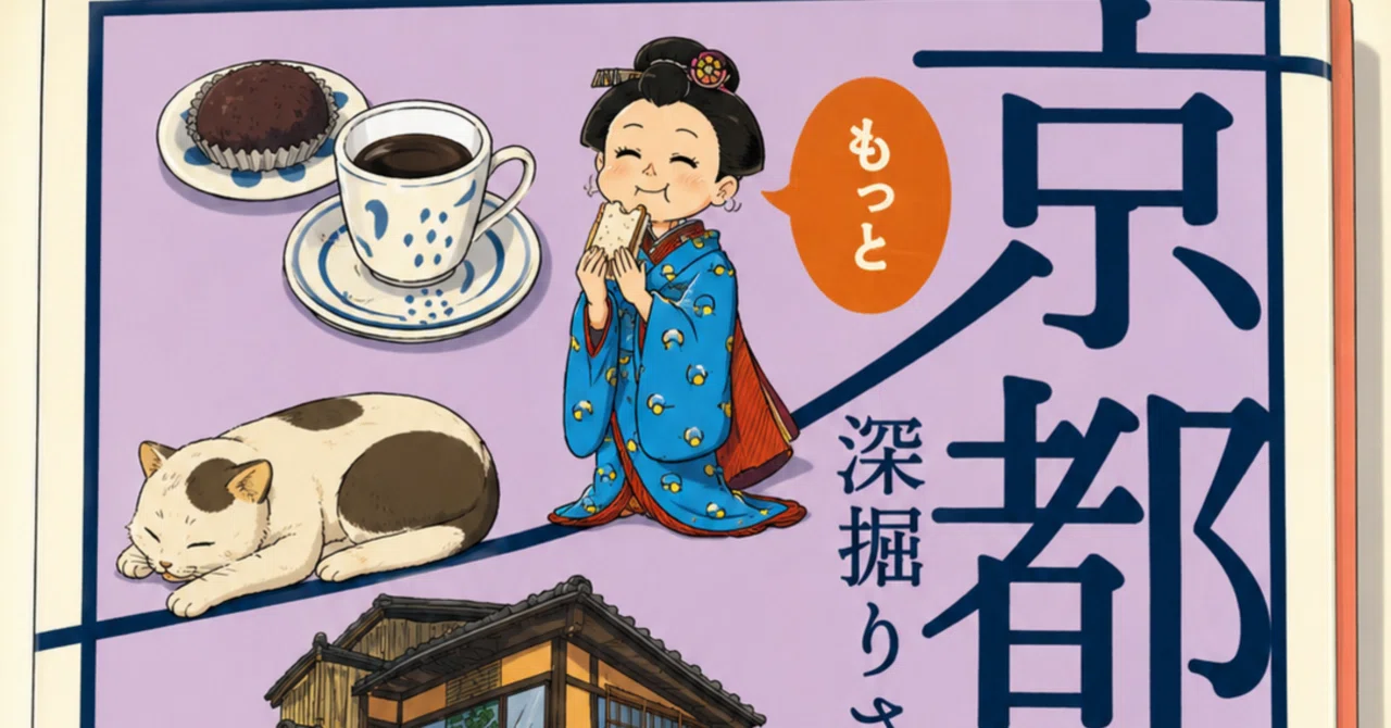 スキな本＃35 グレゴリ青山『京都もっと深掘りさんぽ』｜とらもとじろう
