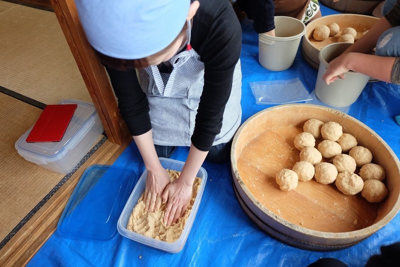 無農薬大豆と糀で作る！わたしの1年分の味噌仕込みツアー～米、麦、合わせ味噌から1種類の4.5kg仕込み～愛知観光旅行37