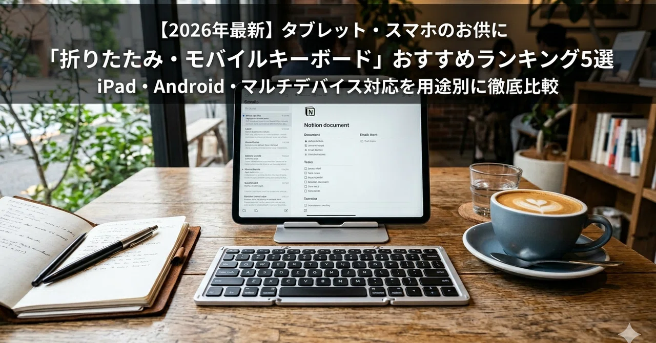 [2026년 최신] 태블릿·스마트폰의 동반자 '접이식 모바일 키보드' 추천 순위 TOP 5｜iPad·Android·멀티 디바이스 ...