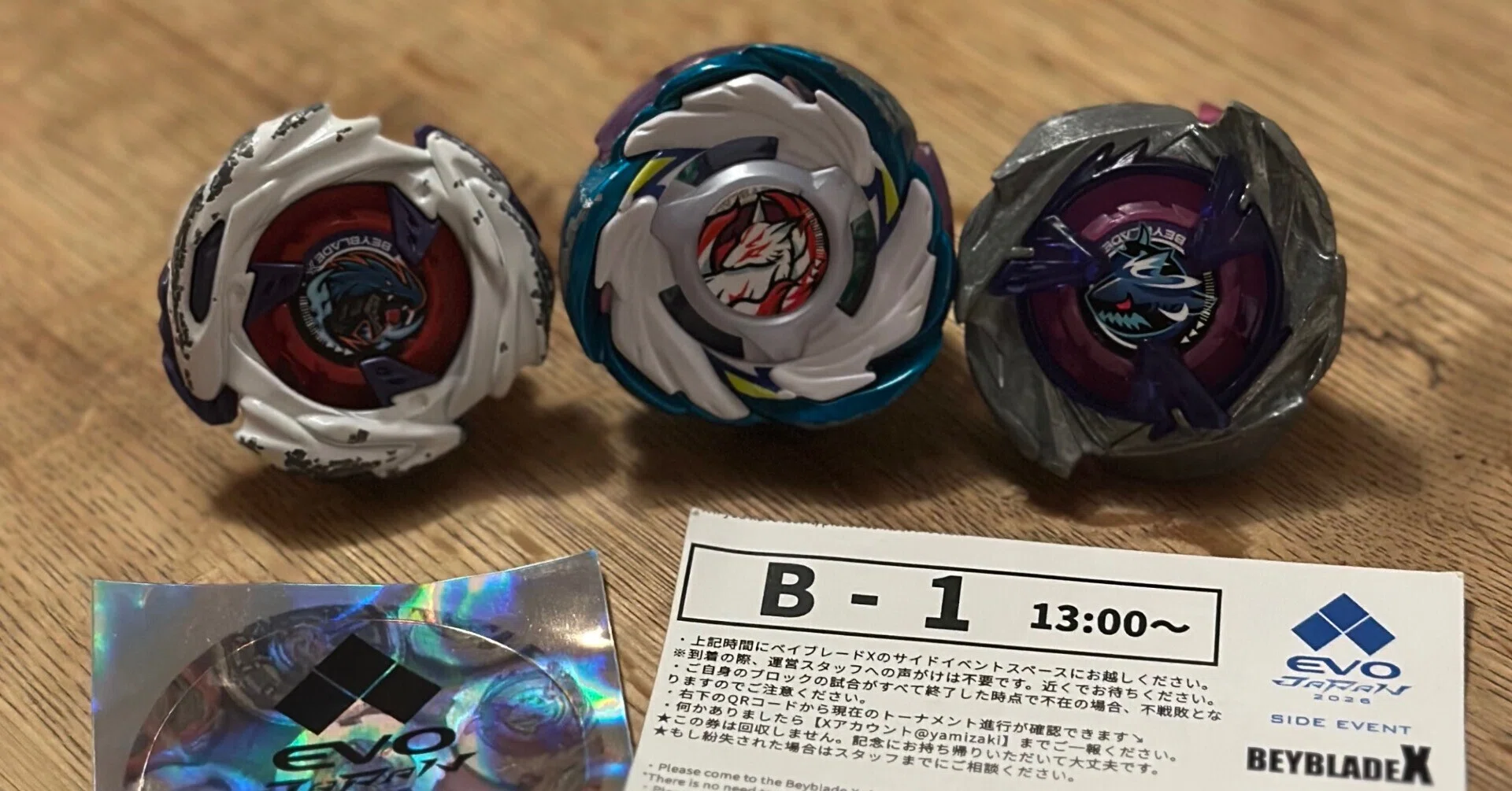 BEYBLADEX ベイブレードX : EVO Japan2026にベイを回しに行ってきた