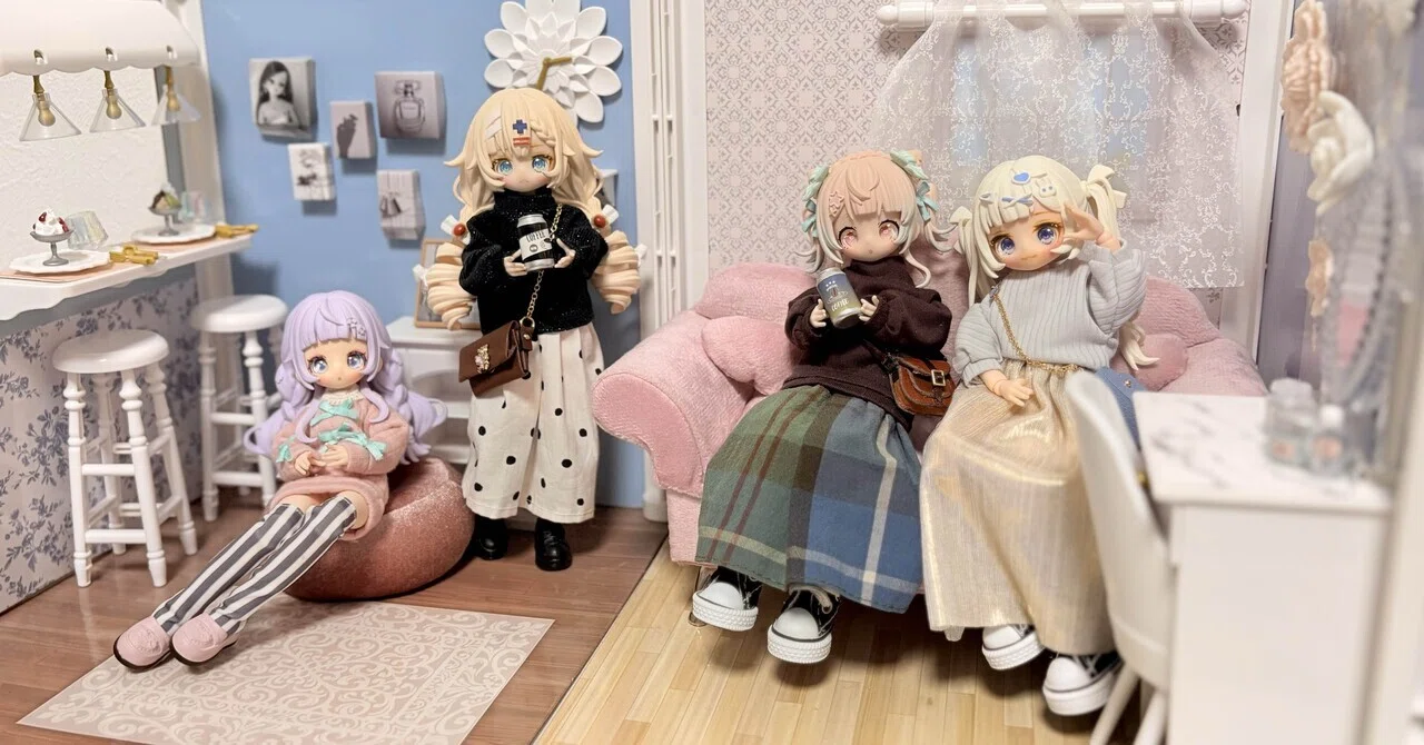 カナリア色の髪✨私のもう半分♡仲良し双子✨アイシードールプチカスタム済み うちの子紹介【2026.5】｜かぼちゃ