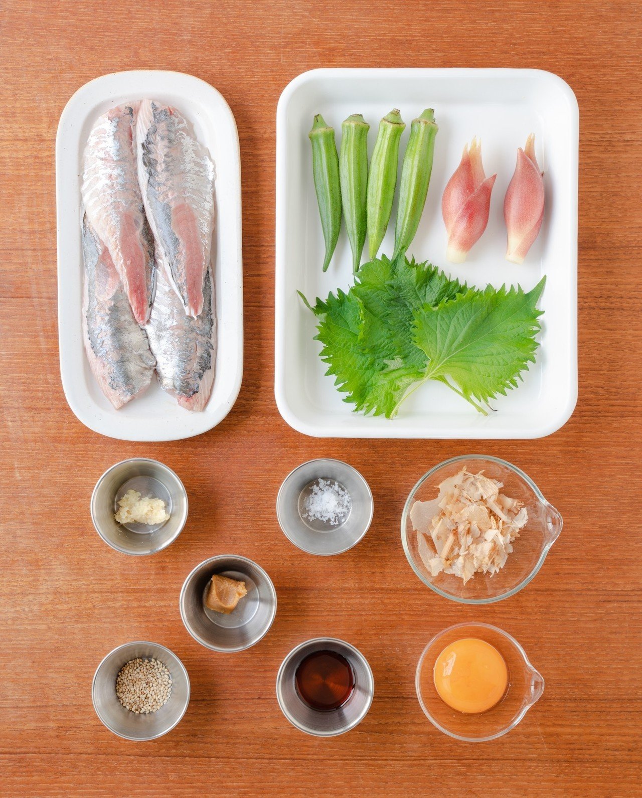 鯵とオクラのなめろう Reizoko Ni Almonde 冷蔵庫にあるもんで Note 鯵とオクラのなめろう Reizoko Ni Almonde 冷蔵庫にあるもんで Note