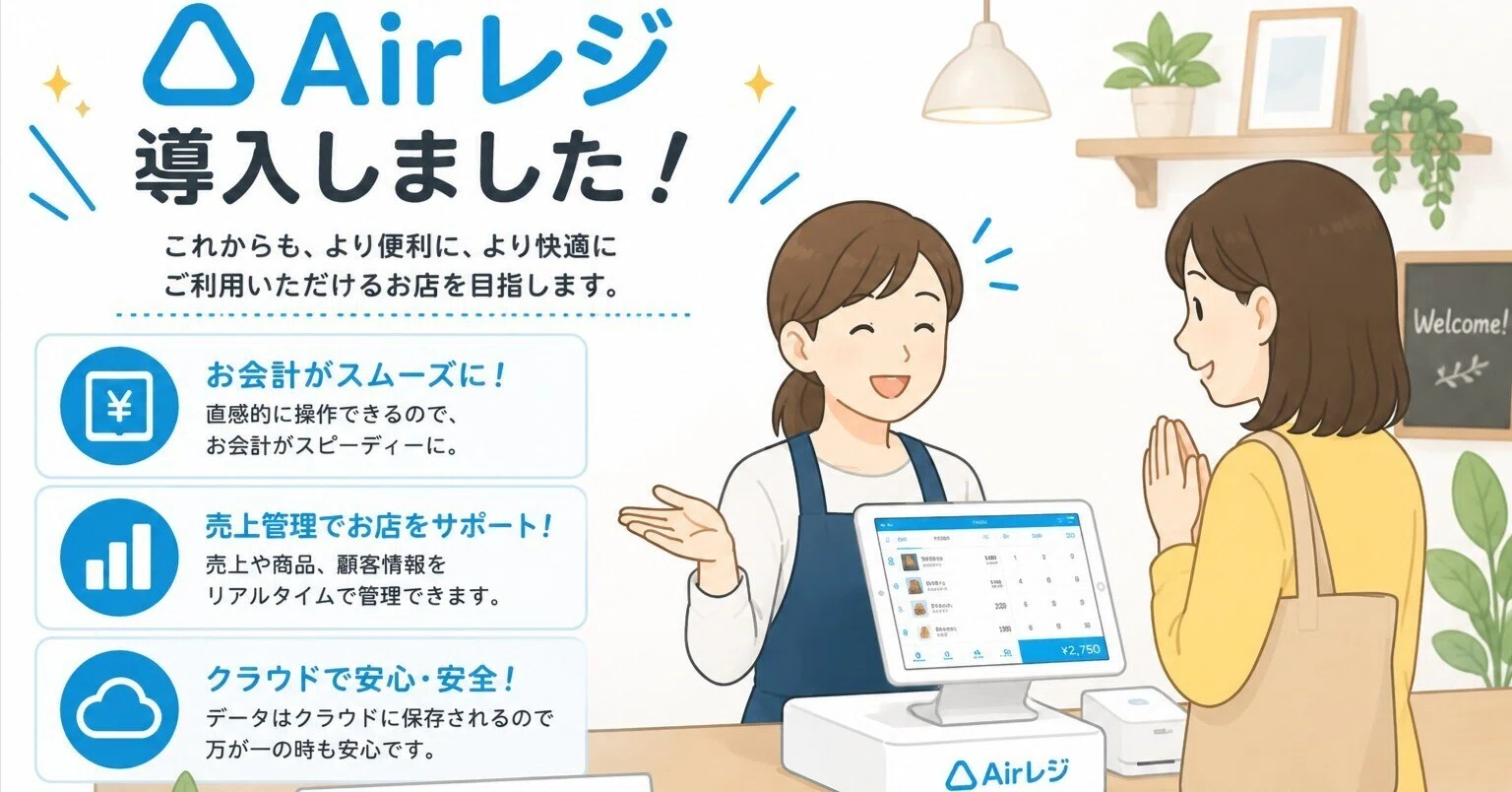 Airレジ導入＆追加装備で実用レベルに｜伊藤珈琲香房 伊藤