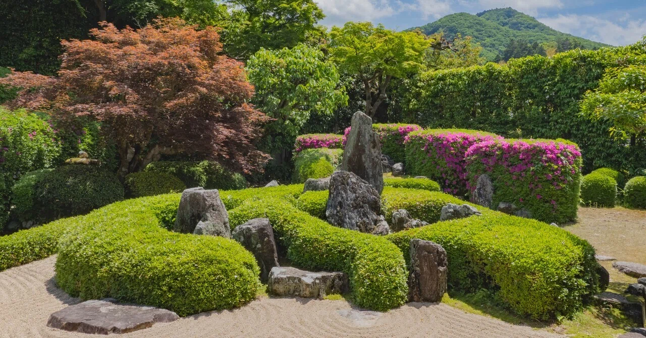 「真作」　円覚寺派龍雲院・【小池心叟】　雷門布鼓　横幅　掛軸　円覚寺　横田南嶺 高梁に遠州の庭あり。頼久寺｜KATSUMI