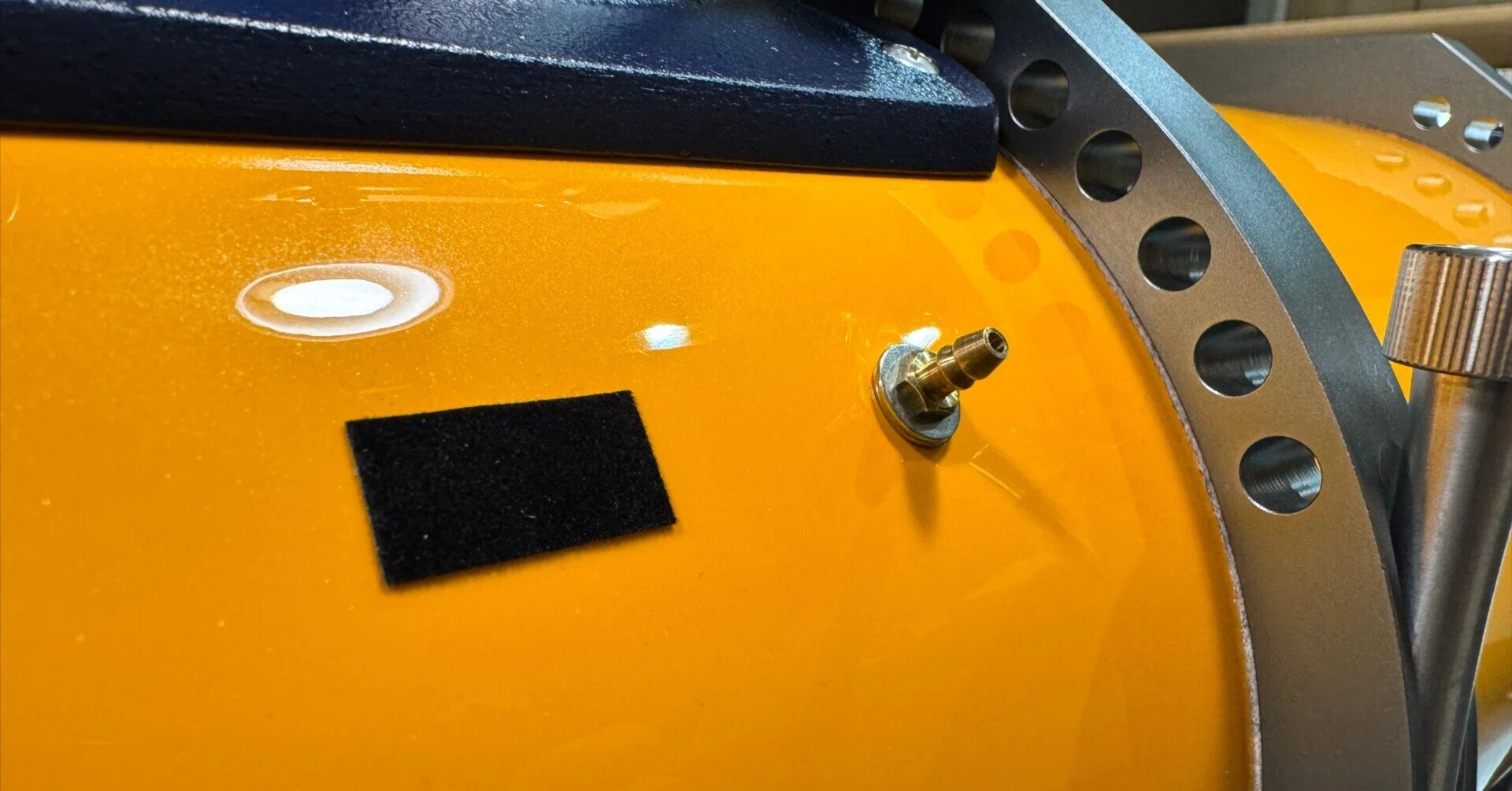 ε-160EDの鏡筒に穴をあけました｜星の牧場3（よっちゃんワイエス