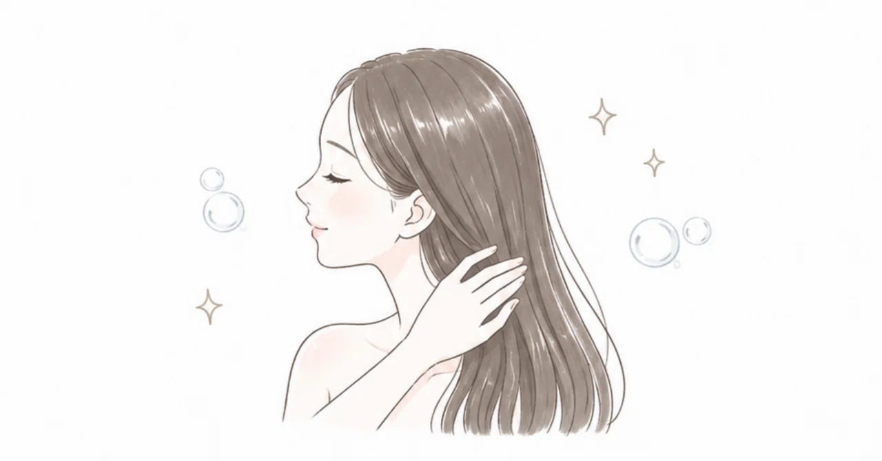 【Your hair will change. The 'emulsification' I do every day🫧】|ルク|垢抜け美容🫧