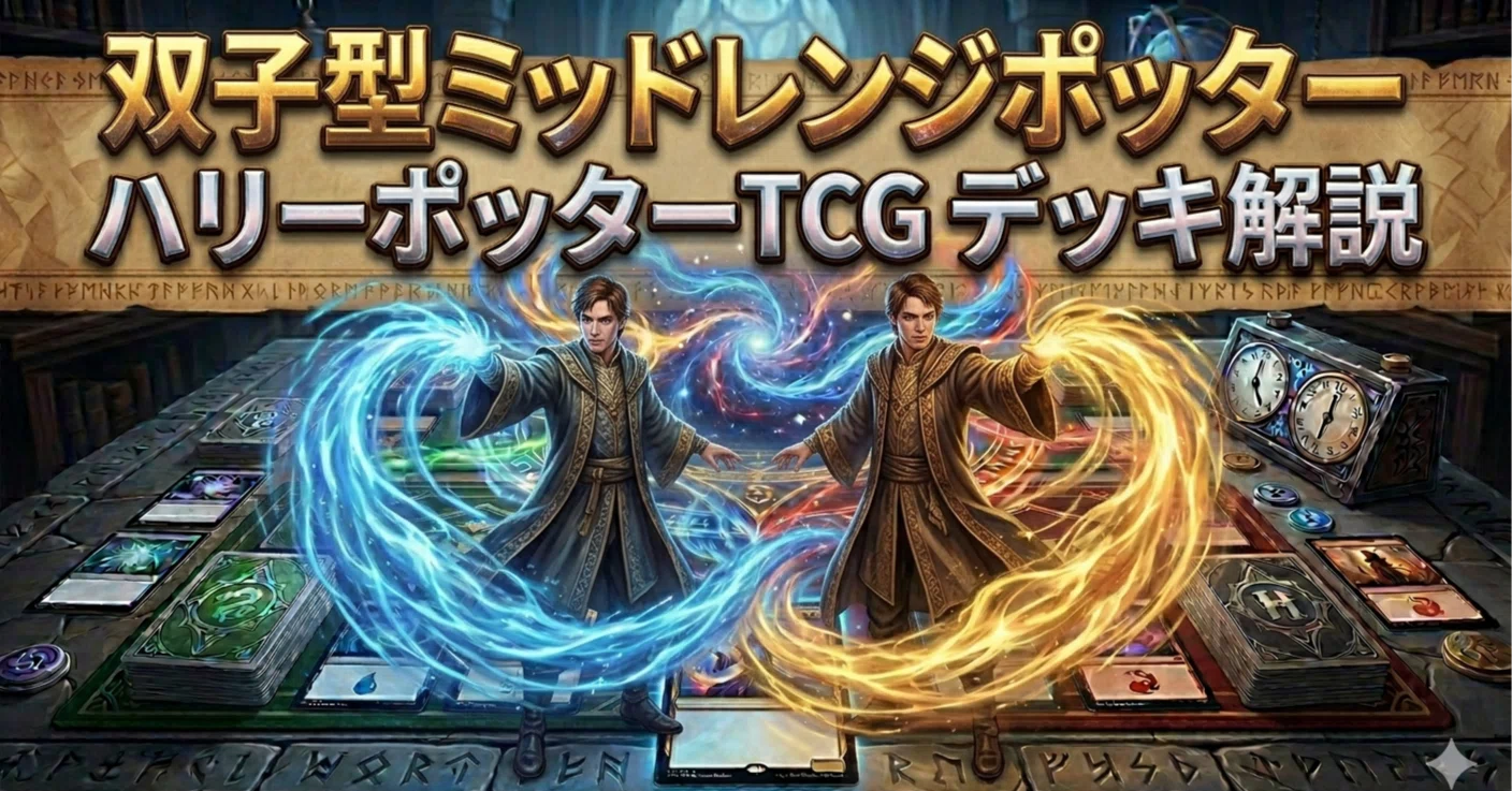 デッキ解説】兄弟の絆で盤面制圧！「ジョージ＆フレッド」【ハリポタ