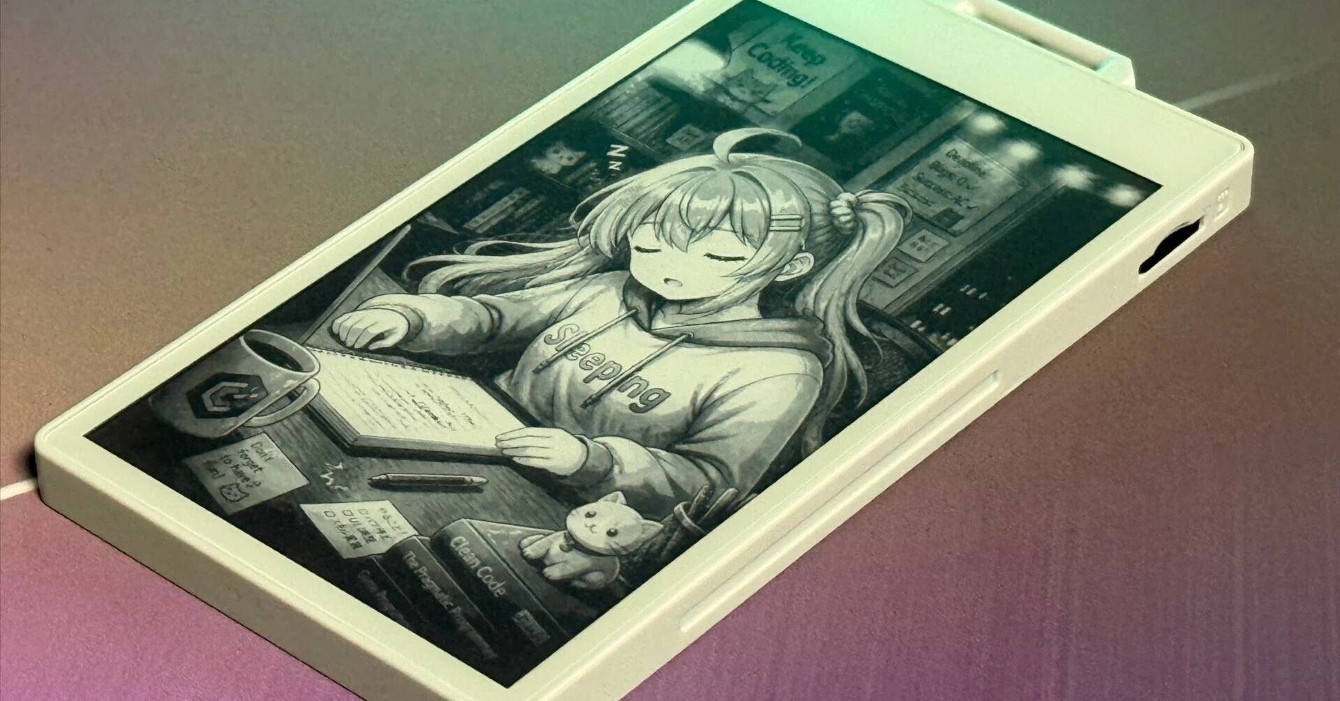 m5paper S3を電子書籍ビューワにしてみる① コミックビューワ編｜ふぇん