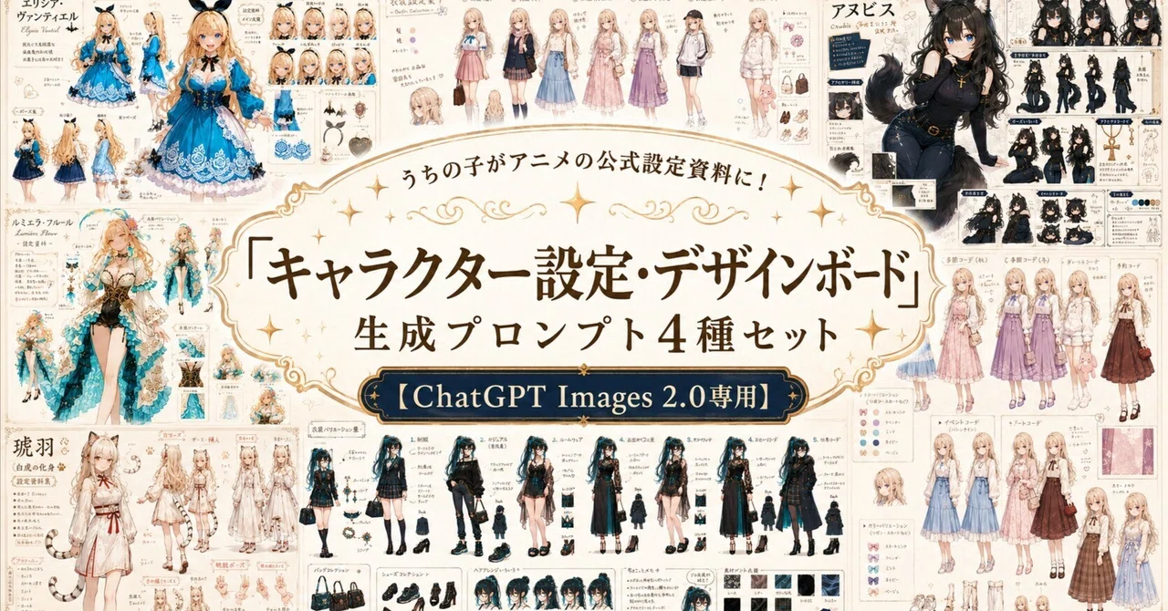 [当選品]ブレードメーカー キャラクター設定画集 うちの子がアニメの公式設定資料に！「キャラクター設定・デザイン