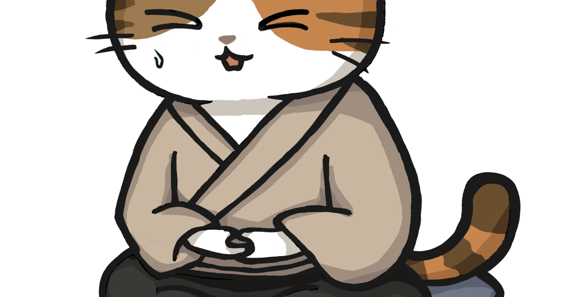 第9話】ヨガ猫、実践する（呼吸編）｜あんバターで整ったにゃ｜大阪