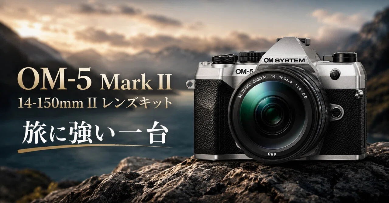 OM-5 Mark II 14-150mm II レンズキット、これは“旅カメラの答え”に