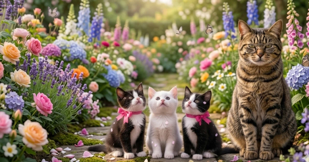 AIと始めてみたニャ💗お花の追っかけ｜otorinyans