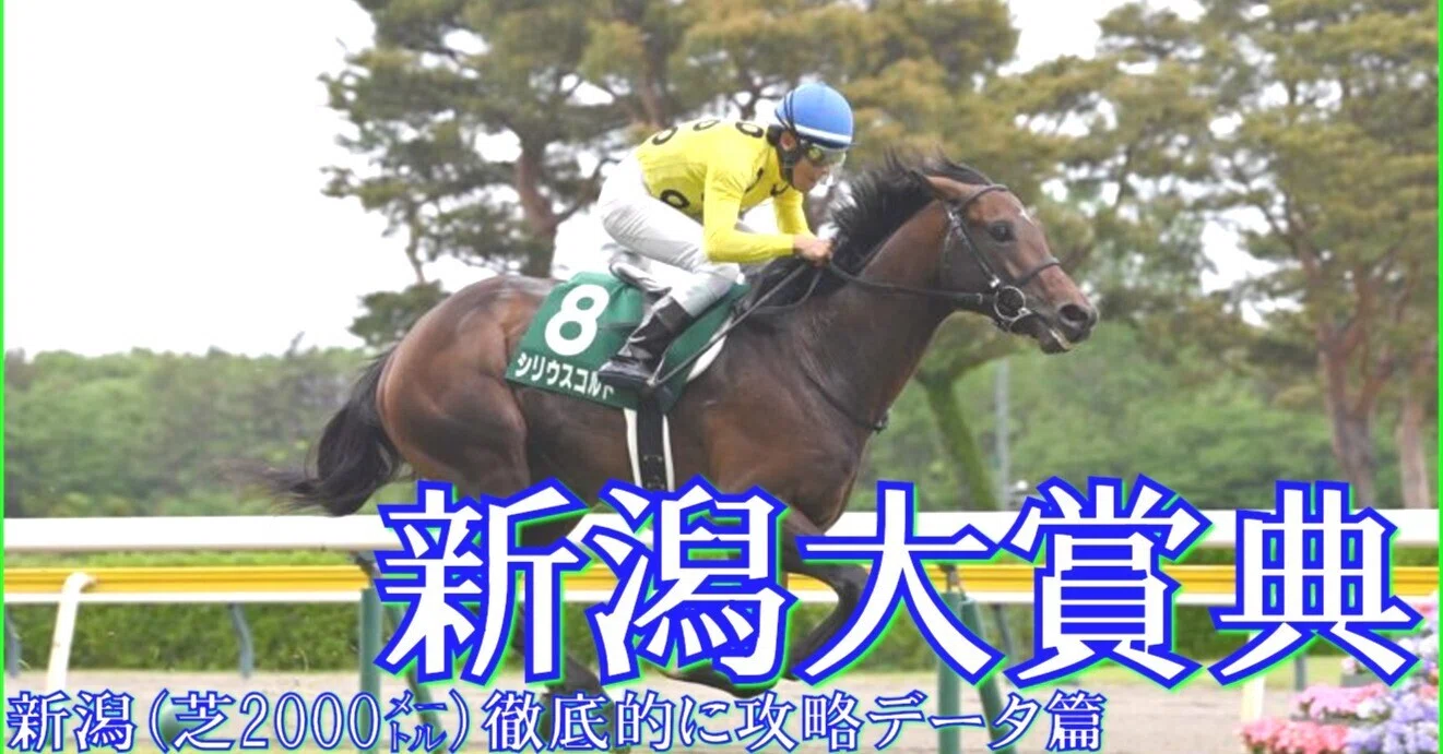 2026 新潟大賞典（G3）】徹底的に攻略データ篇｜Haya
