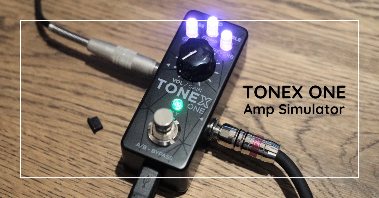 IK MULTIMEDIA TONEX ONE ギターエフェクター　新品未開封 レビュー】TONEX One を中古で購入！開封＆初音出しで感じた「これもう