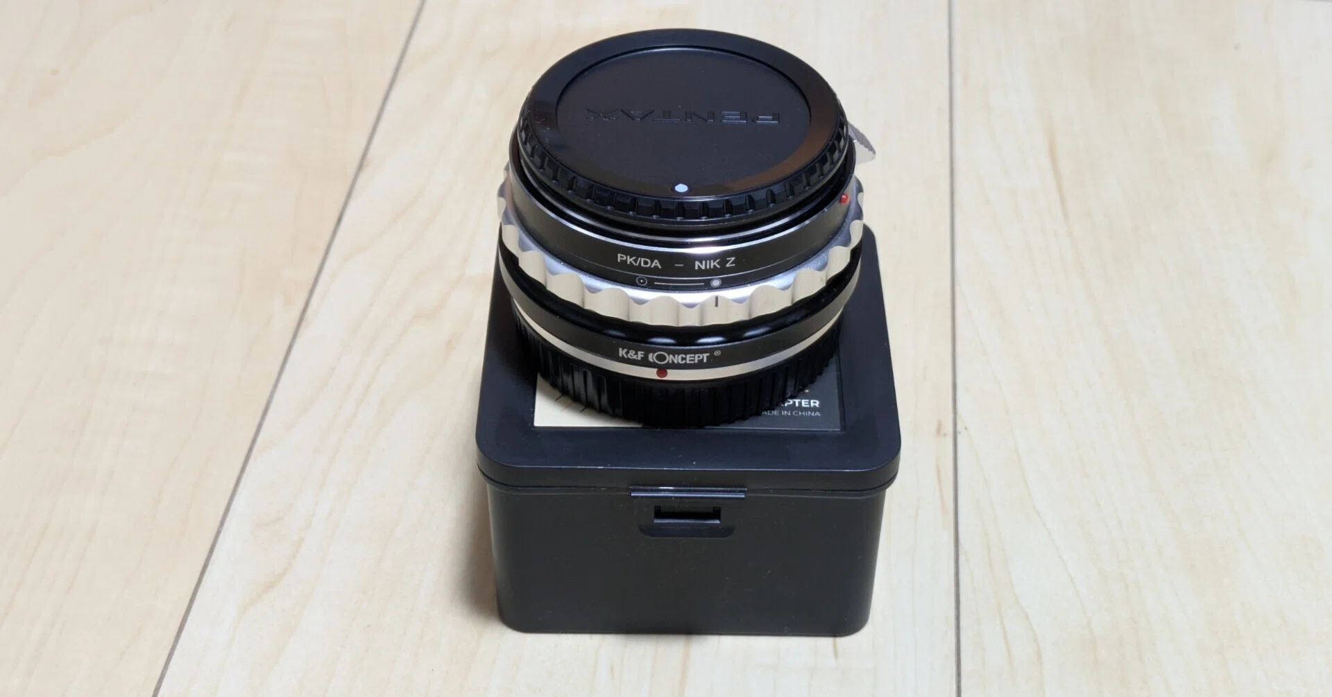 マウントアダプター KF-DAZ でPENTAXのレンズをZ5IIに取り付けてみた話