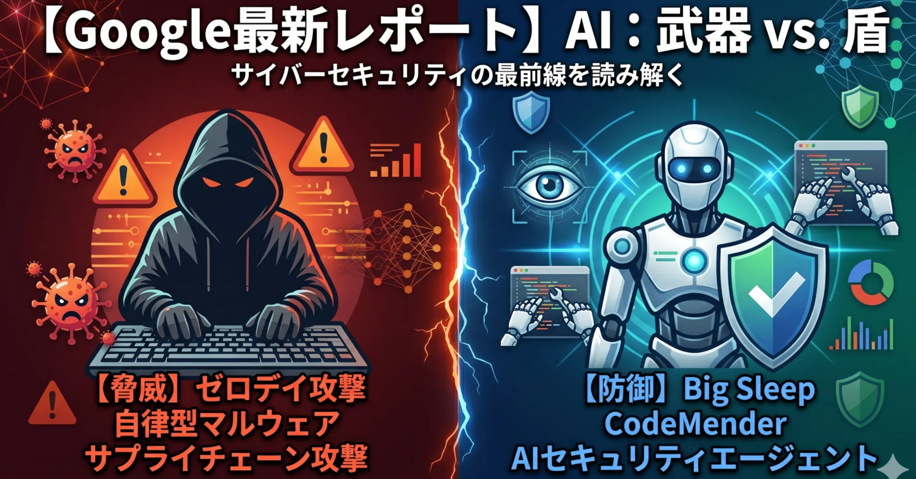 Google Cloud最新レポート解説】AIは攻撃者の「武器」か、防御の「盾
