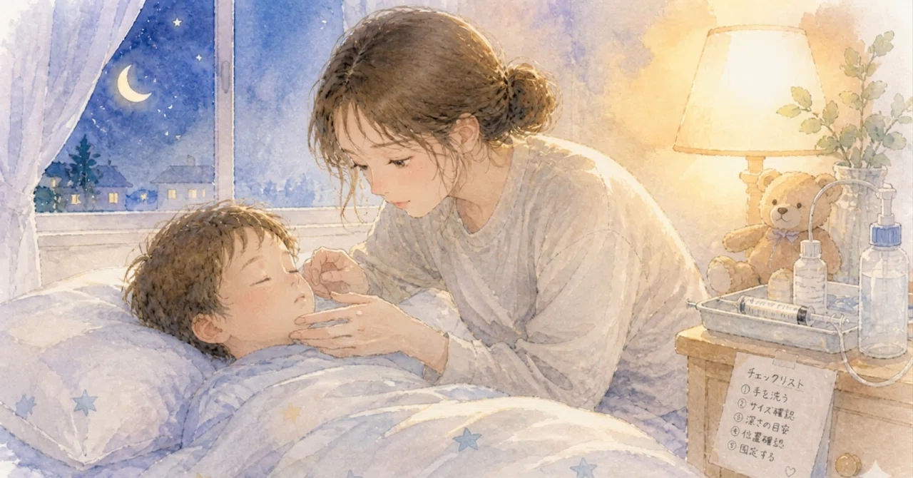 At 2 AM, I was inserting an NG tube with trembling hands｜さくらナース