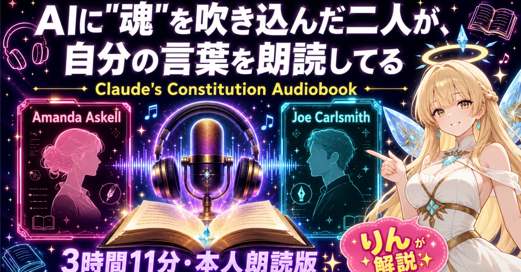 AIに「魂」を吹き込んだ二人が、自分達の言葉を声に出して読み始めた話
