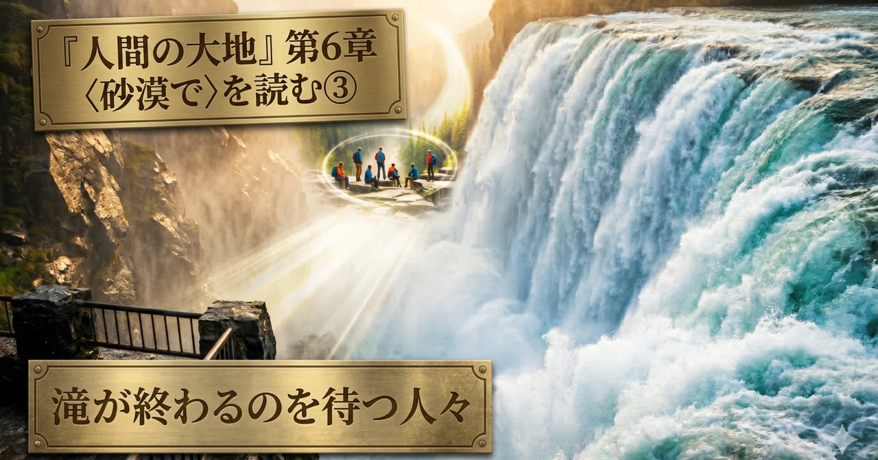 People Waiting for the Waterfall to End | Reading Chapter 6 of 'Wind ...