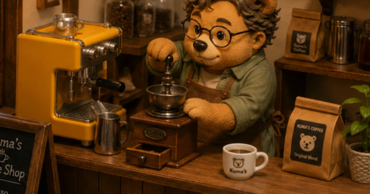 CCC】クマさん🐻コーヒー(AR)｜スイッチくん🐻😊 │ 自作LLMを趣味で