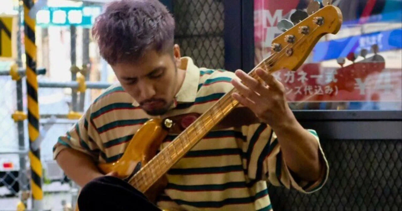 ベース1本で路上ライブした話｜Tsuya-nii/ bassist