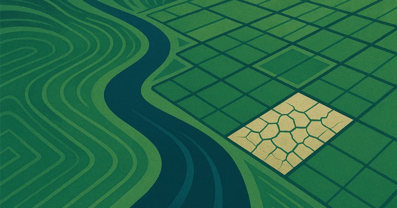 Rice fields die when you skimp on water — Why saving destroys the ...