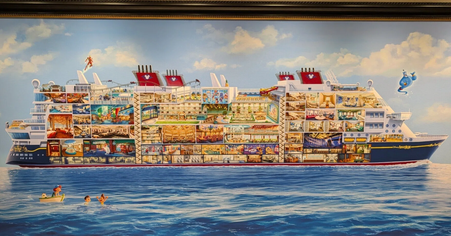 Disney Cruise Line🚢Adventure号 他の船との違いと感想｜にら